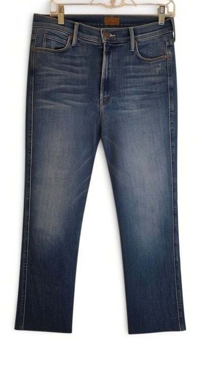 MOTHER The Double Dazzler Leaps and Bounds Jeans Sz 29